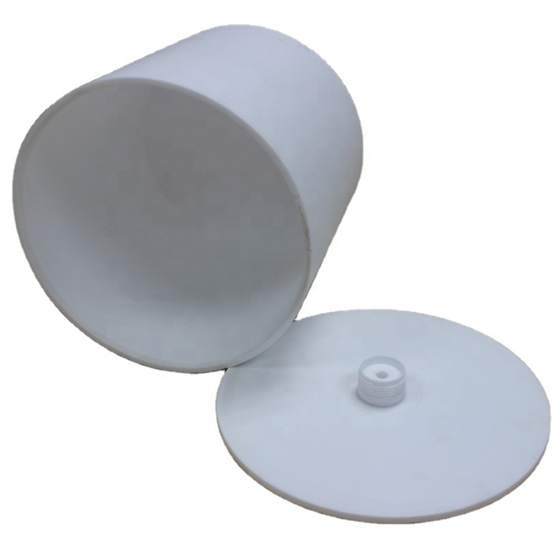 plastic water tank customize 30L heat resistant chemical resistant buckets PTFE round container China supplier