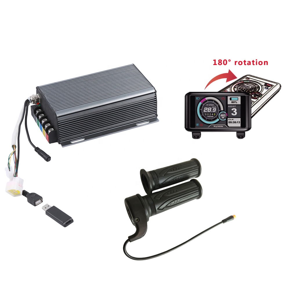 Ncyclebike 72v ebike sabvoton controller с цветным TFT дисплеем для 5000w 8000w