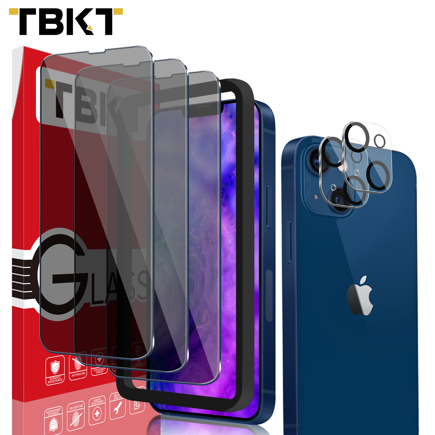Анти-шпион 28 градусов LG конфиденциальности клеевой Защитная пленка для экрана из закаленного стекла Защитная пленка для iPhone 13 Pro Max Простая установка лоток по индивидуальному заказу