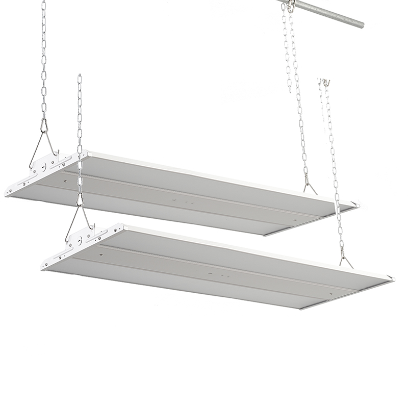 US Stock 165W Linear High Bay Led Lighting Fixture with Recessed Suspended Ceiling Mounted for Commercial Industrial Lighting