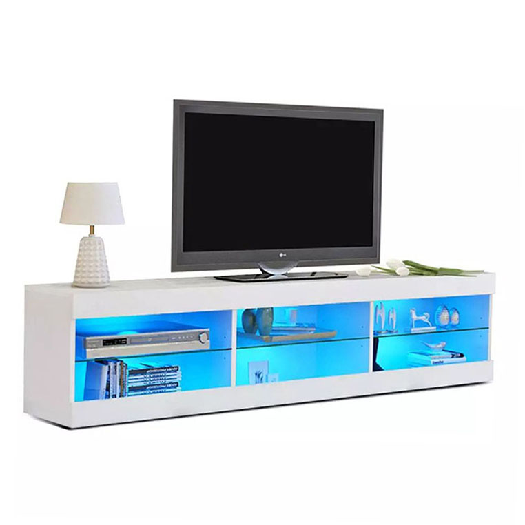 Tv Unit 60In Stand Woods Table Bench 80Inch Stands 65 Inc Cabinet Console Mesa De A L 1 S 80 75 Consoles 58 86 50 70 55 32 85 On