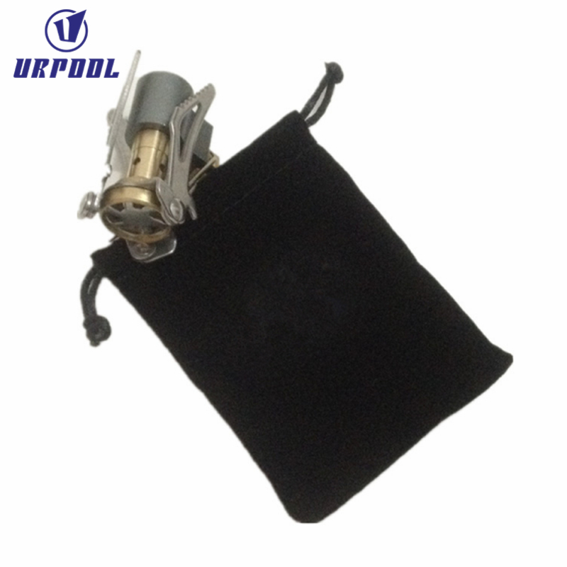Ultralight Outdoor Mini Gas Stove Windproof Folded Stoves for Camping