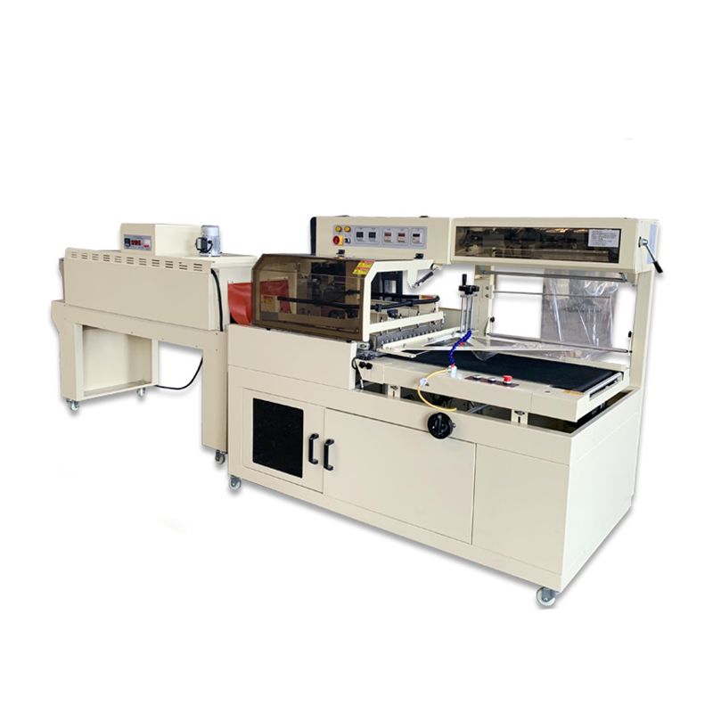 L Type shrink packing machine Automatic Film Shrink Packing Machine Heat Shrink Wrapping Machine Tunnel
