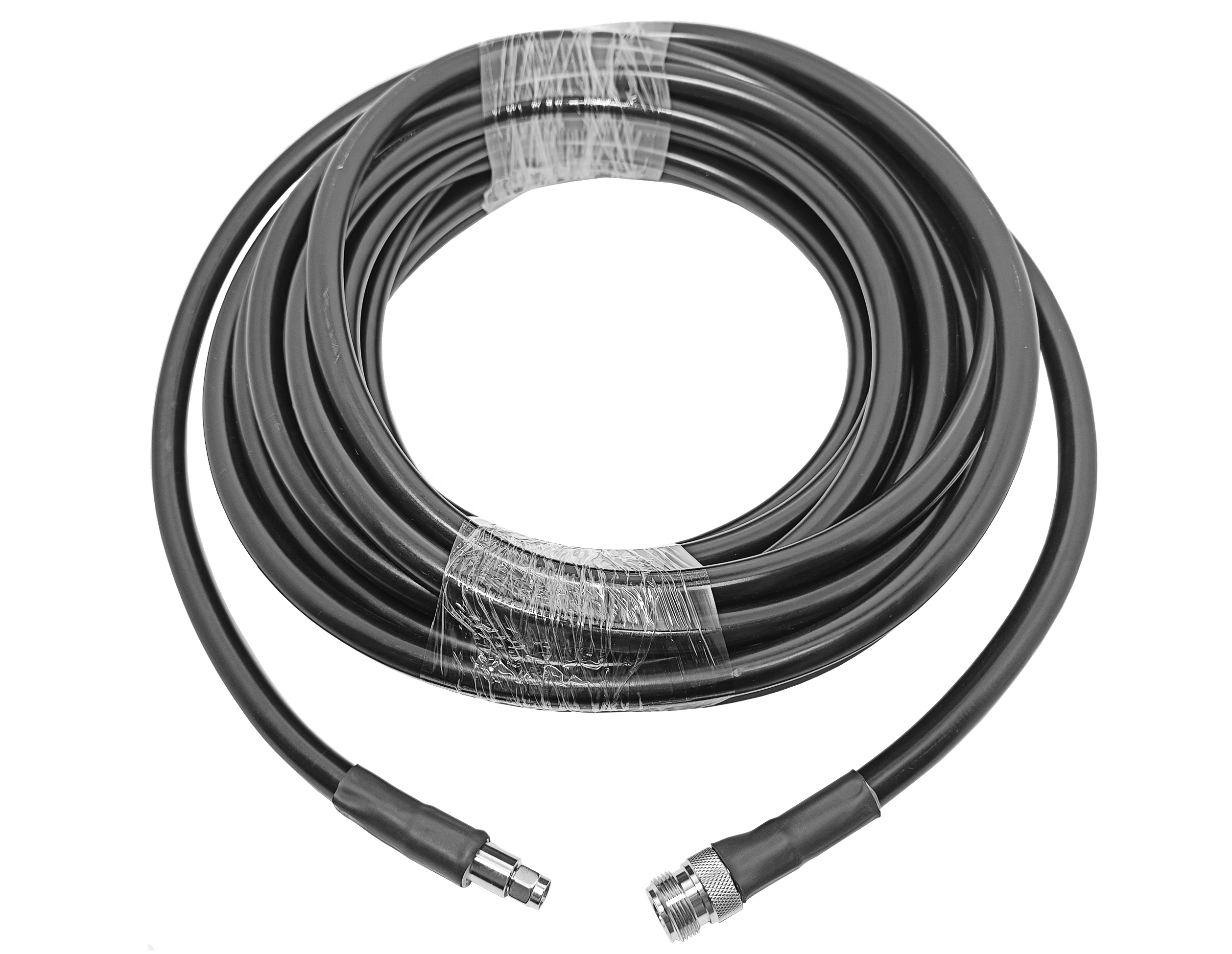Комплект кабелей LMR400 10 м, наружная антенна Lora, кабель N-мама-RP-SMA-папа