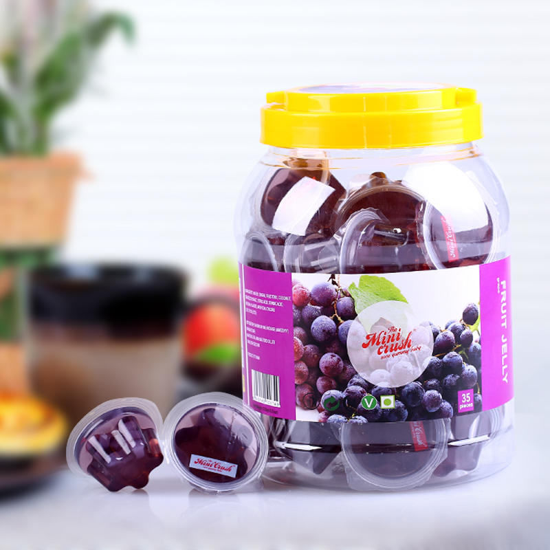 Mini Gelatina Fruit jelly pudding cup