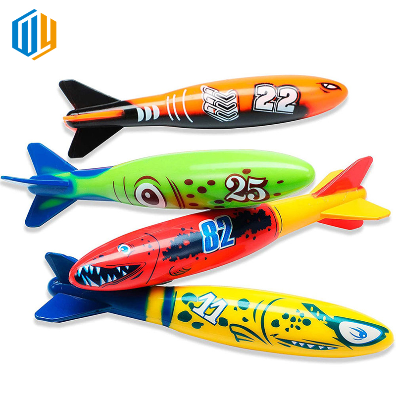 Pool Underwater Torpedo Shark Swimming and Diving Games Training Gift Set Toys for Kids Product
