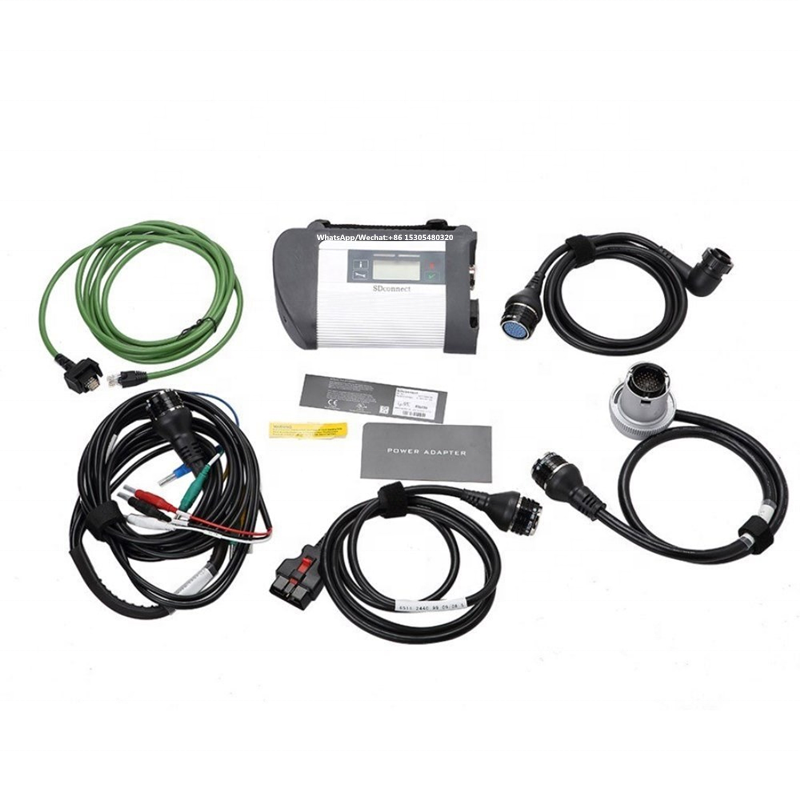 Автоматический диагностический сканер obd MB STAR C4 мультиплексор SD Подключение C4 x-try das wis epc для грузовика с Toughbook CF19