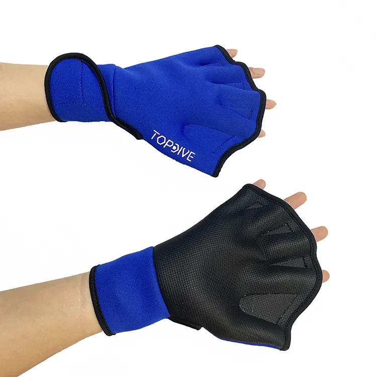 Waterproof Swim Water Aerobics Duck Feet Gloves 2mm Neoprene Webbed Swimming Gloves