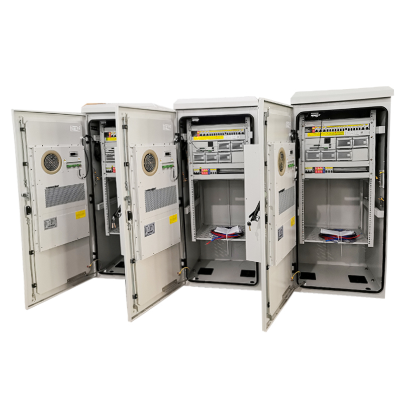 19 дюймов шкаф 18u 24u 27u 42u Ip65 Ip55 открытый телекоммуникационный шкаф с системой охлаждения