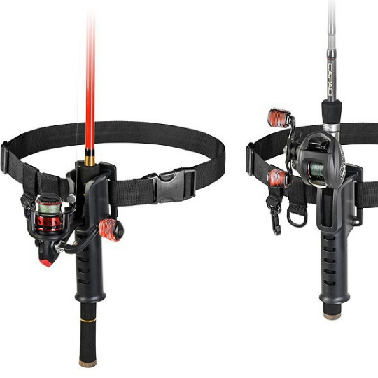 Fishing Waist Belt Rod Holder Adjustable Belts Outdoor Lure Fishing Tool Spinning Casting Pole Holder