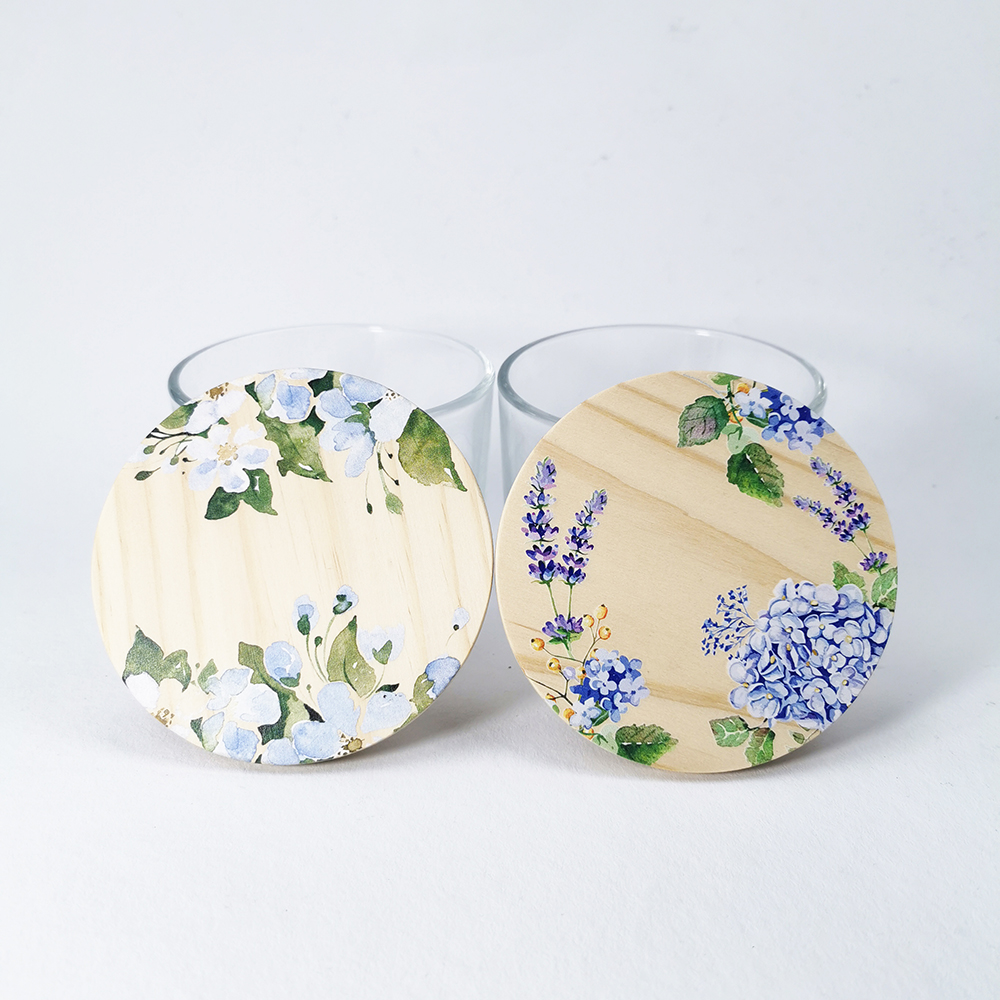 Exclusive Customizeable High Quality Luxury Glass Candle Jars For Candle Making Candle Container With Lids