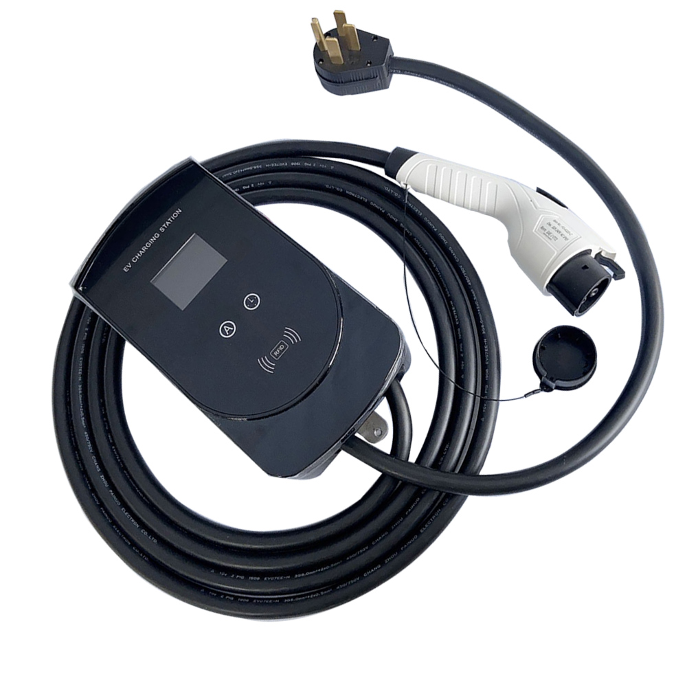 AC Home adjustable EV charger type2 portable wallbox 22kw CE/FCC/Rohs certification IEC EN61851