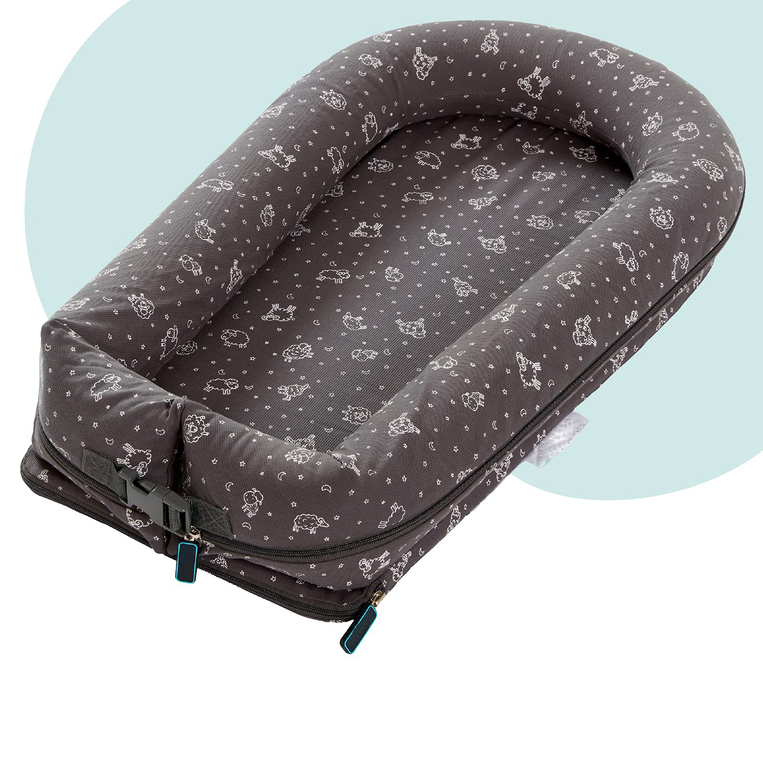 tumbona para bebes Baby Bassinet Bed Newborn Lounger Inflatable Baby Lounger Nest Adjustable Portable Baby Nest Bed Crib Sleeper