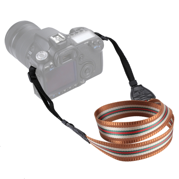 2021 Newest Stripe Style Series Shoulder Neck Strap Camera Strap for SLR / DSLR Cameras Neck Strap