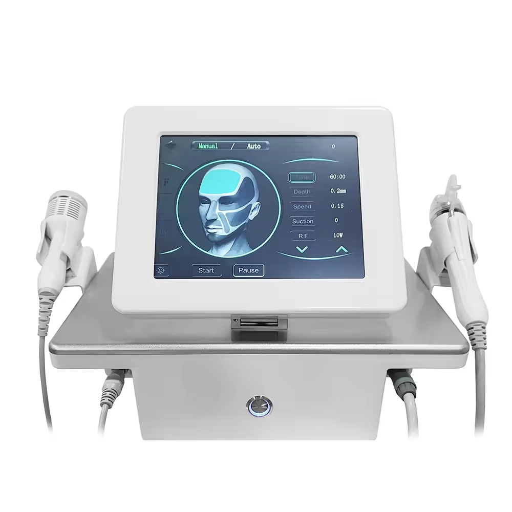 Hot Selling Portable RF Microneedling Machine Facial Lift Radio Frequency Fractional Mikro Needle Beauty Wrinkle Remover Firming