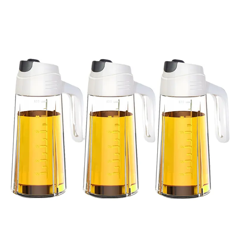 High Quality Durable Using Various Transparent Cooking Oil Kettle With Handle