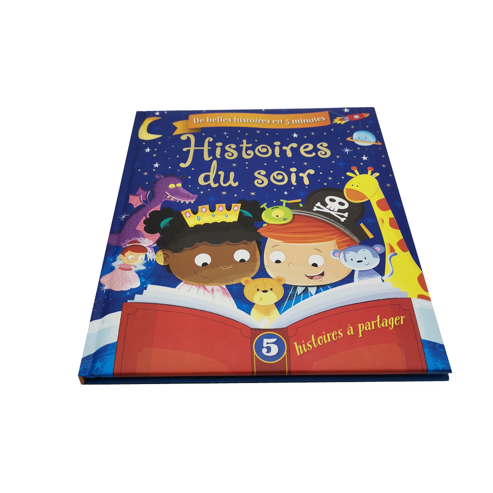 Hot sale fancy color professional printing children history board book