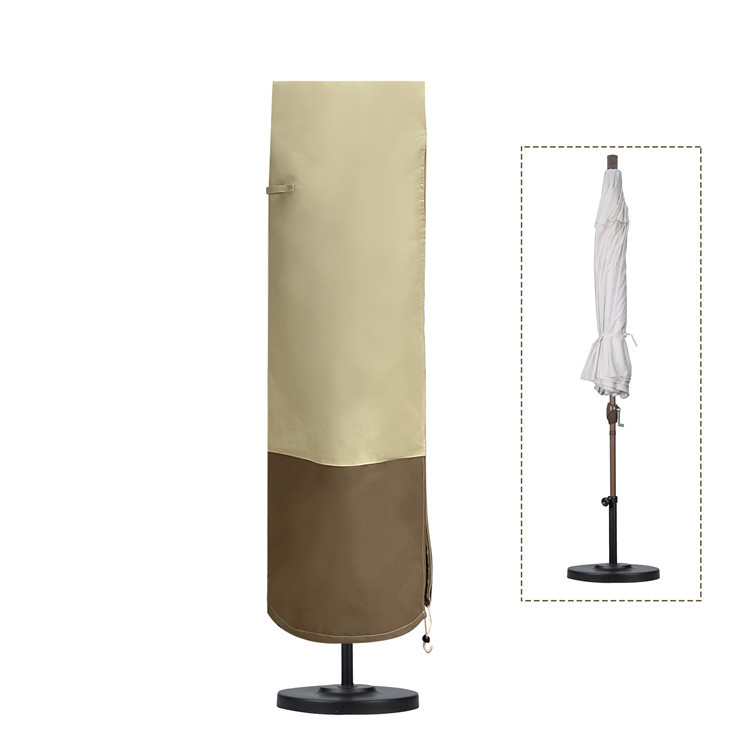 Cross-border one hair courtyard outdoor parasol 600D rain-proof Oxford cloth umbrella dust cover furniture cover