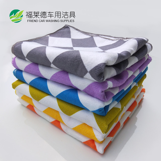 microfiber cleaning printing towel cloth