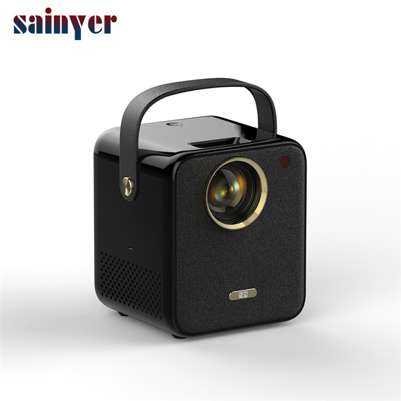 LED LCD projector supports 1080p full HD video home theater smartphone projector mini large screen projector