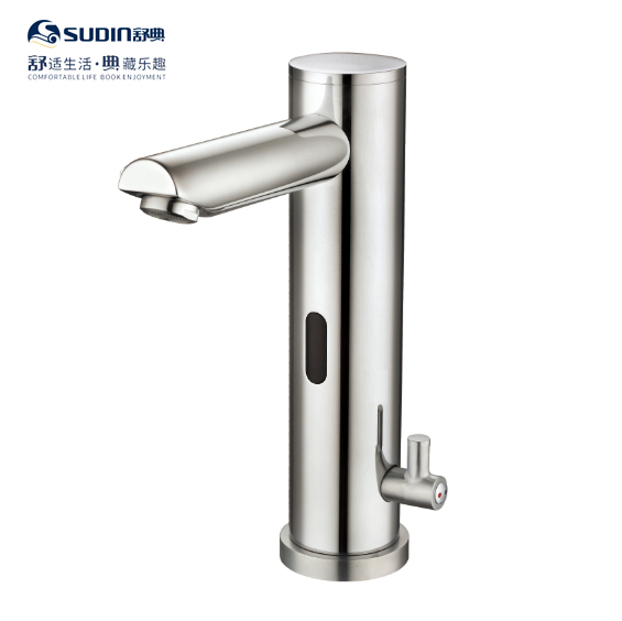 Sensor Faucet Bathroom 304 Stainless Steel Basin Faucets Sense Faucets