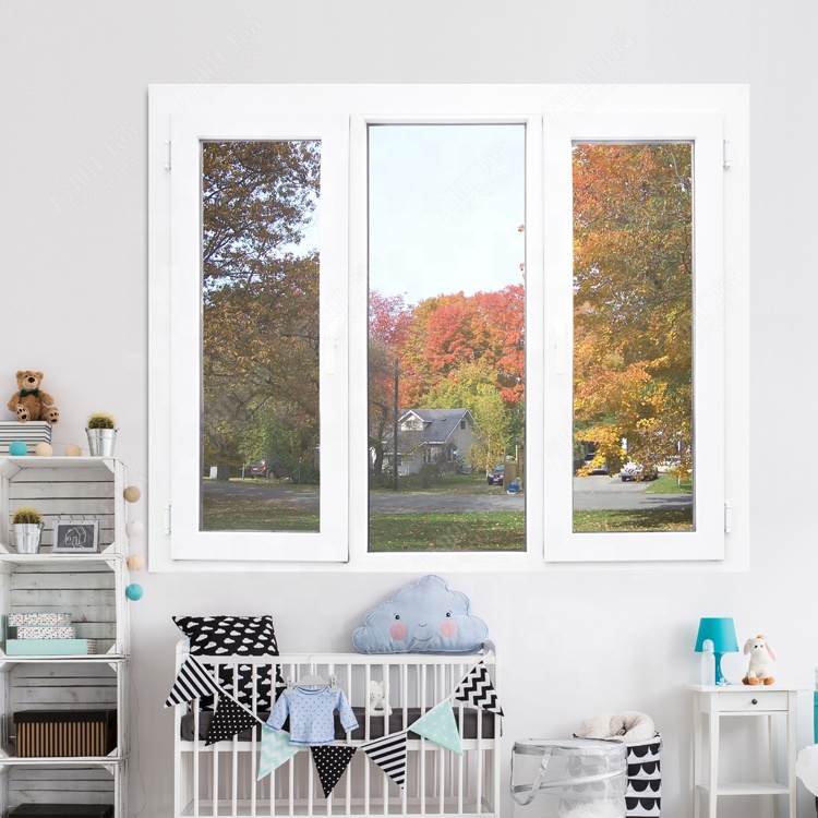 Design upvc glass sliding window plastic house interior bathroom window