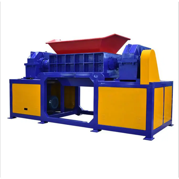 Crusher Tire Recycling Machine Garbage Shredding Waste Plastic Shredding Shredder Used Plastic Customized Automatic 200KG-3000KG