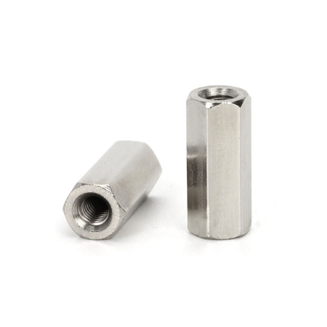 Металлическая Шестигранная гайка Ellongated из нержавеющей стали A2 A4 304 316 DIN 6334, шестигранные муфты, гайки-гвоздики, соединительная гайка M6