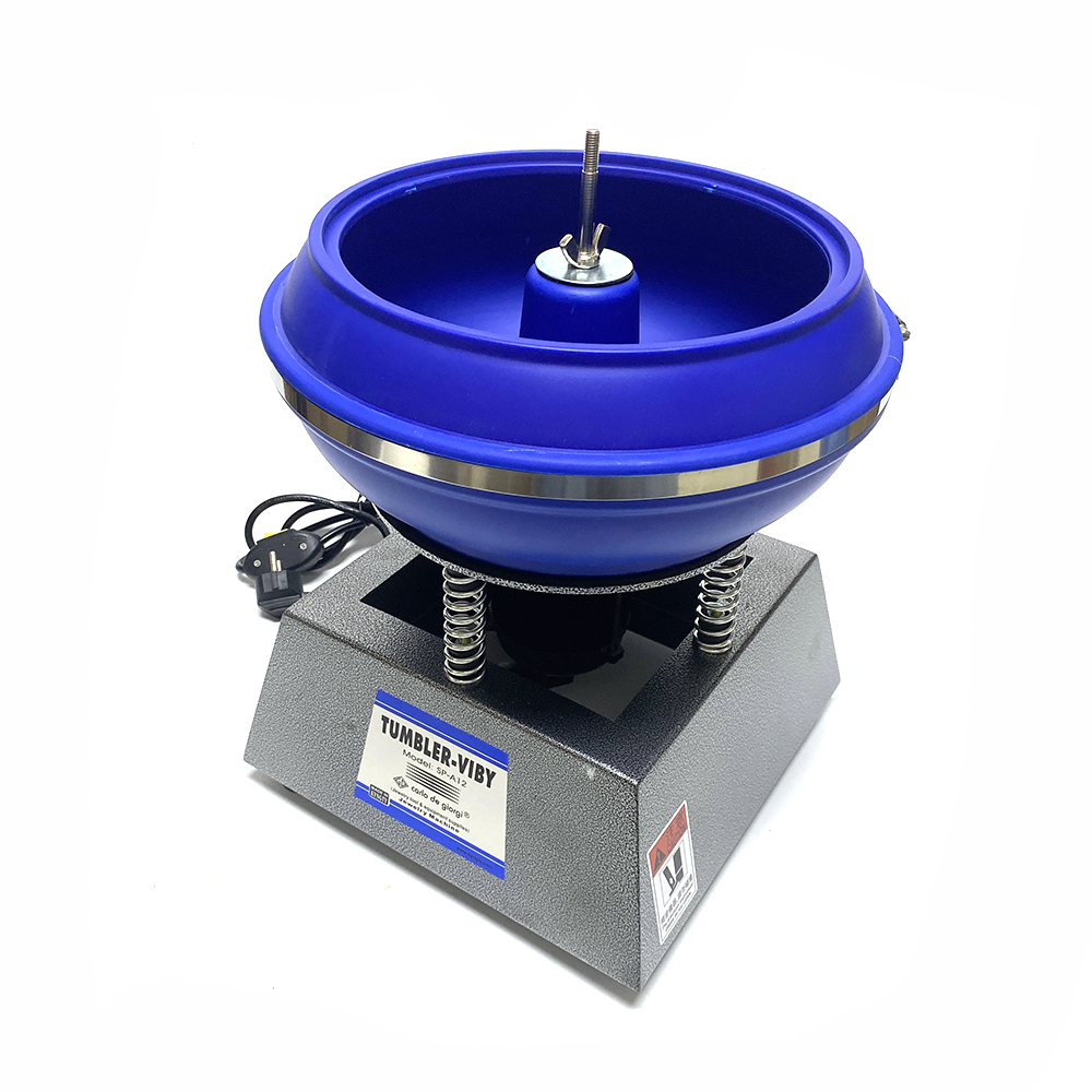 12 inch Jewelry Tools & Equipment Large Vibratory Tumbler Jewelry Polishing Machine