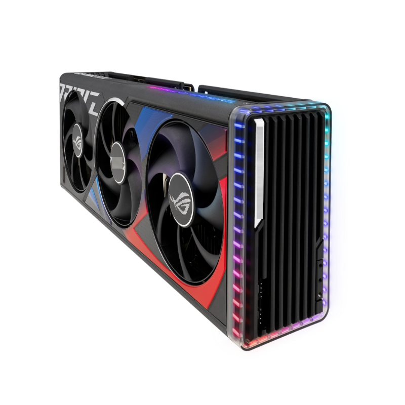 Игровая видеокарта GEFORCE ASU'S ROG STRIX RTX 4090 O24G с схемой-термическая производительность Topping
