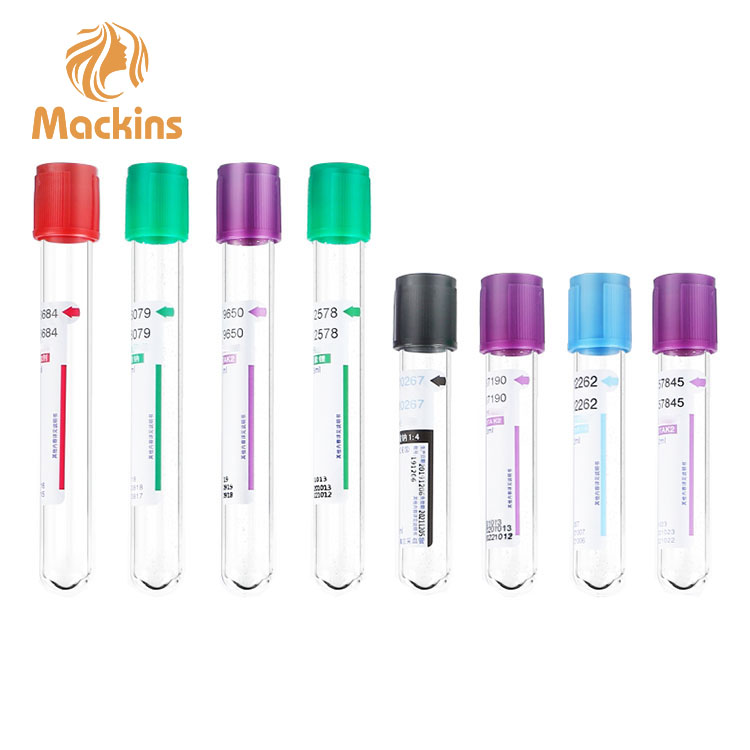 Mackins больничное использование edta k3 вакуумная трубка для сбора крови