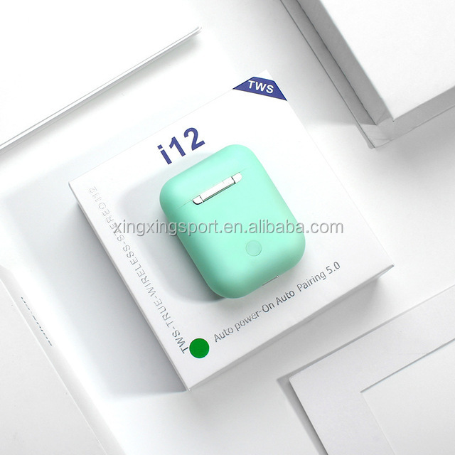 More Sport Inpods Macaron colors i12 tws earbuds touch control tech for music i12 macaron