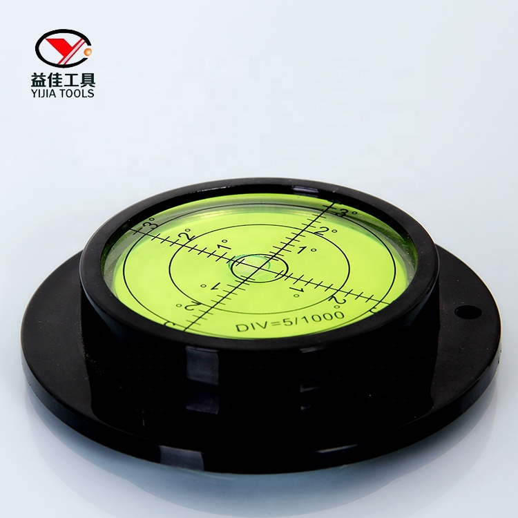 YJ-CR906717 circular screw holes level vials level bubble