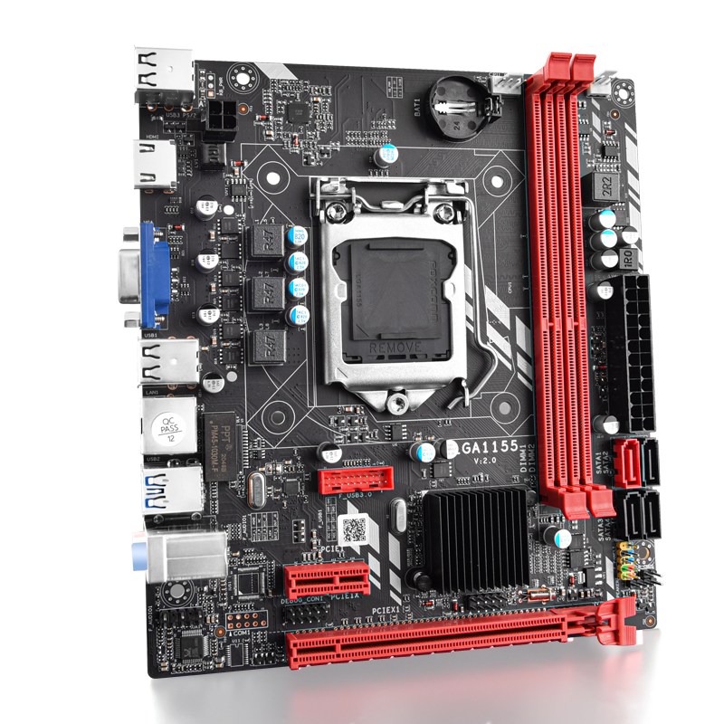 Высокопроизводительная игровая материнская плата ddr3 pc b75 lga1155, материнская плата