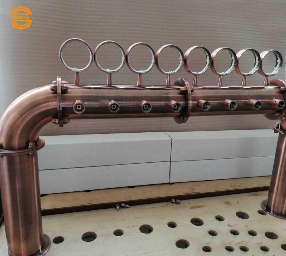 Кран kegerator из нержавеющей стали, дозатор для пивных бочек, U-образный кран с башенным краном