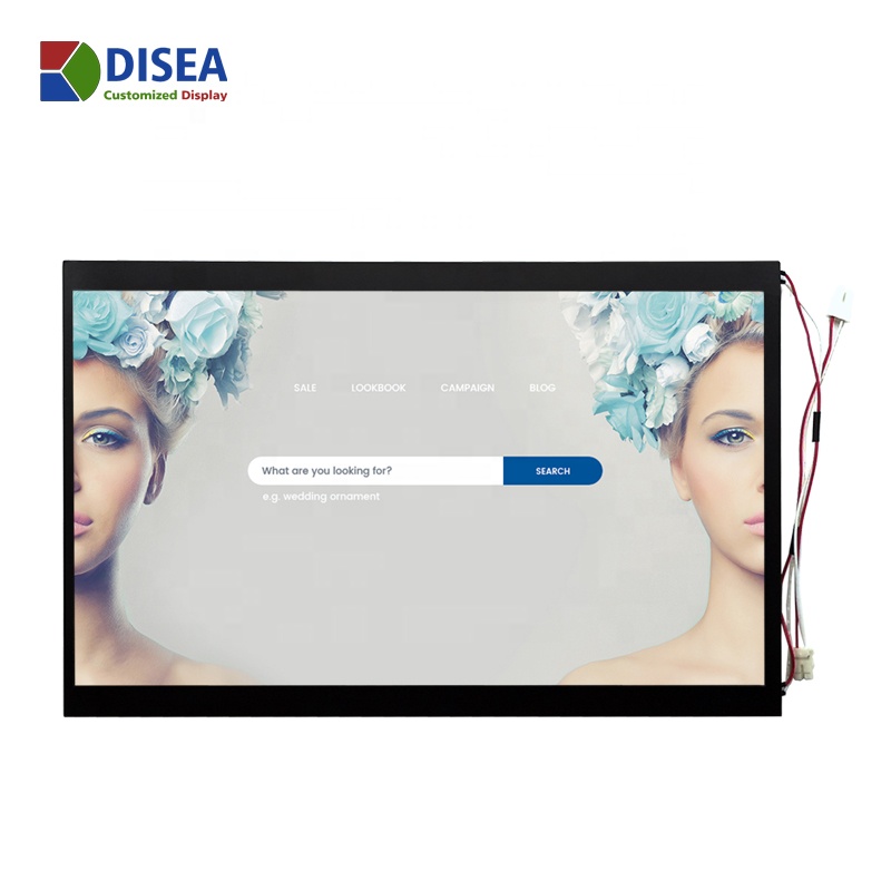 10.1 inch customized 1024(RGB)x600 tft lcd display, 24bit RGB display panel with high brightness 10.1 inch tft lcd module