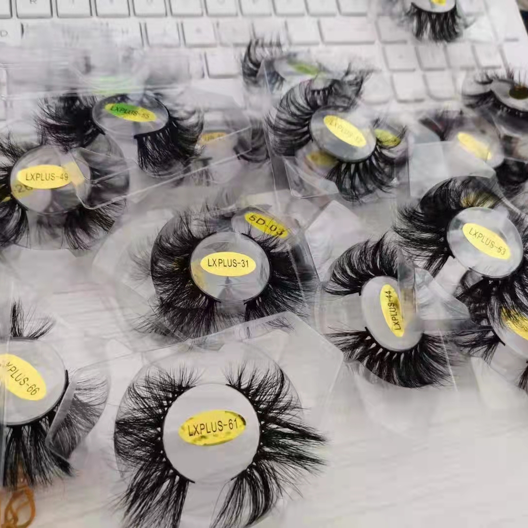 Hot Selling Lashes3d Wholesale Private Label 100% Cruelty Free Handmade Fluffy 3d Real Mink Eyelash Vendor