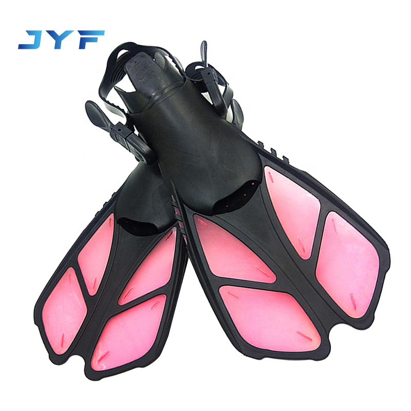 Good Quality JYF Brand Diving Fins Parts with Shoe Free Diving Snorkeling Diving Universal Fins