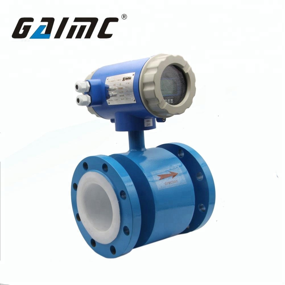 GMF100 PTFE подкладка электромагнитный сточные воды расходомер