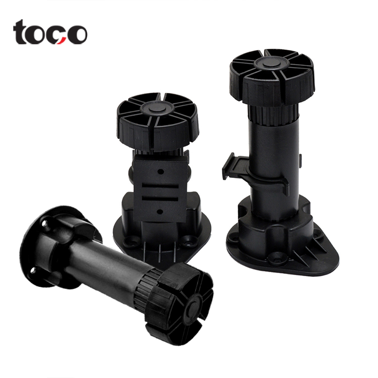 Корректор ножек toco Plinth, регулируемые ножки из черного пластика, для мебели, кухни