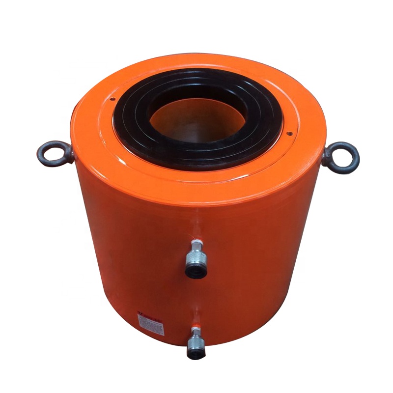 500 ton Double Acting Hollow Hydraulic Jack for Bridge Construction