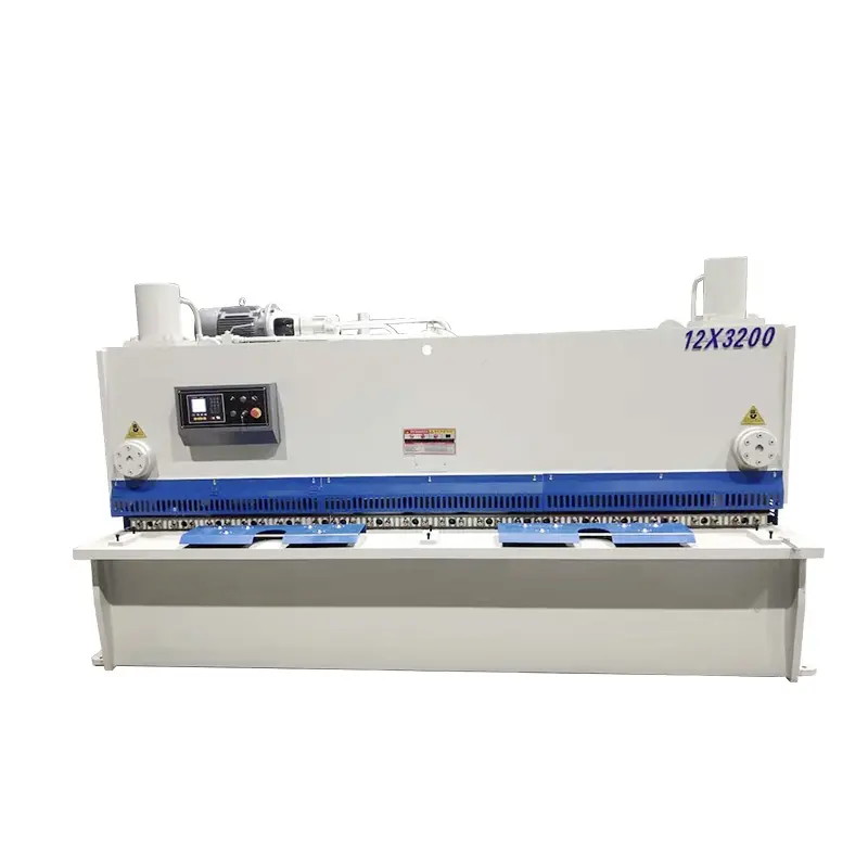 New Production CNC Hydraulic Shearing Machine QC12K 10x3200 Plate Shears For Sale