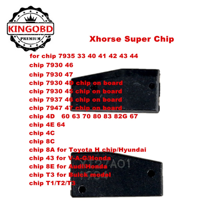 Оригинальный транспондер Xhorse VVDI Super vvdi для транспондера VVDI2 xt27a, инструмент программирования автоключей по заводской цене