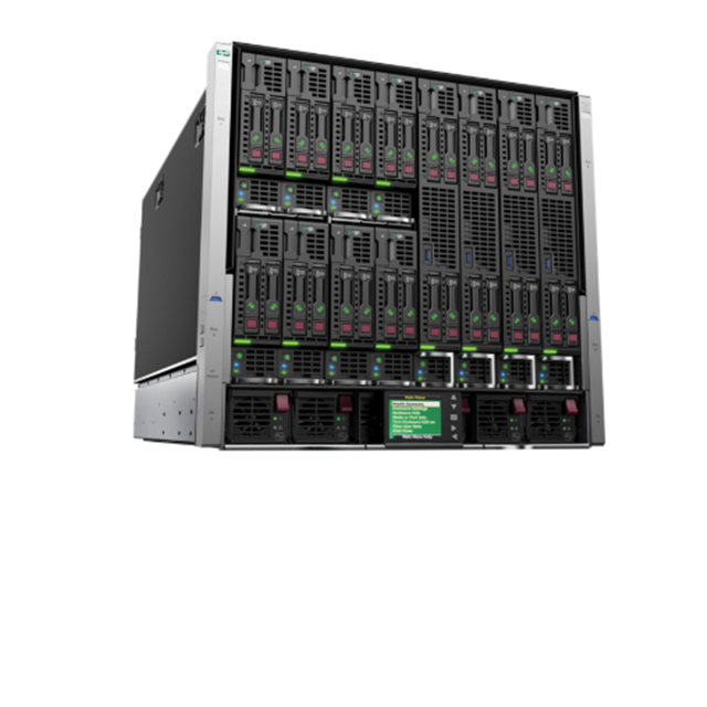 Оригинальный HPE BladeSystem c7000 корпус