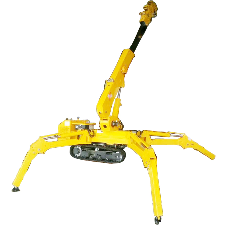 lifting tools small mobile electric 3 ton mini spider crane