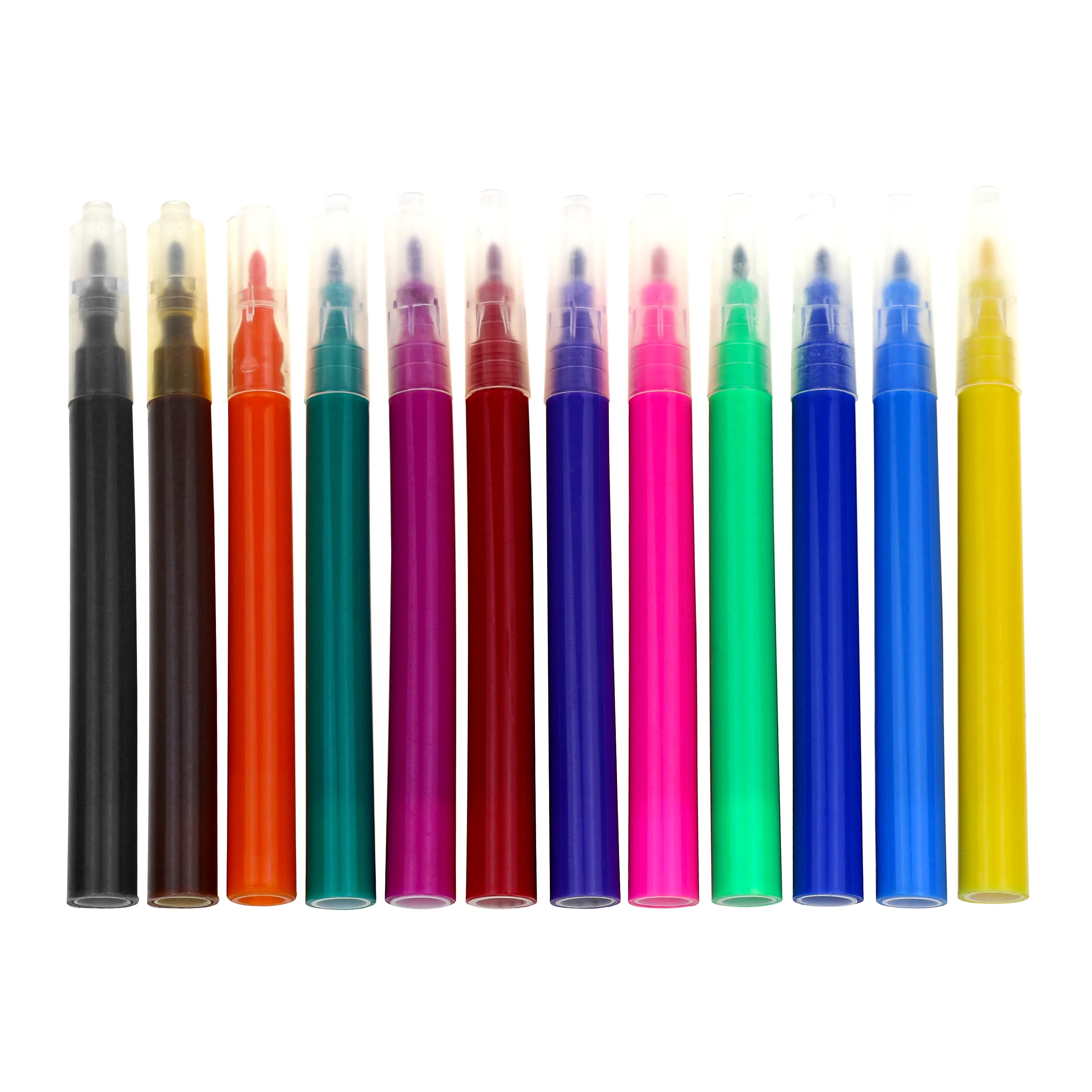 Hot Selling 6 Colors Paint Marker Mini Water Color Pen Set Kids DIY Washable Watercolor Pen For School
