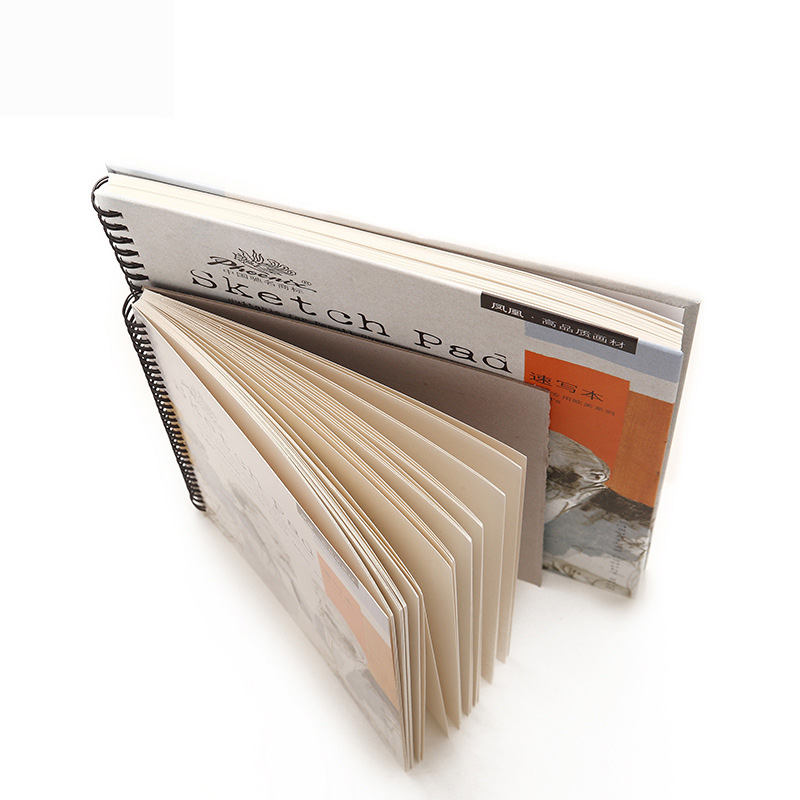 На заказ A3 A4 A5 Sketchbook Акварельная бумага Pad рисованная бумага OEM индивидуальная книга для студентов