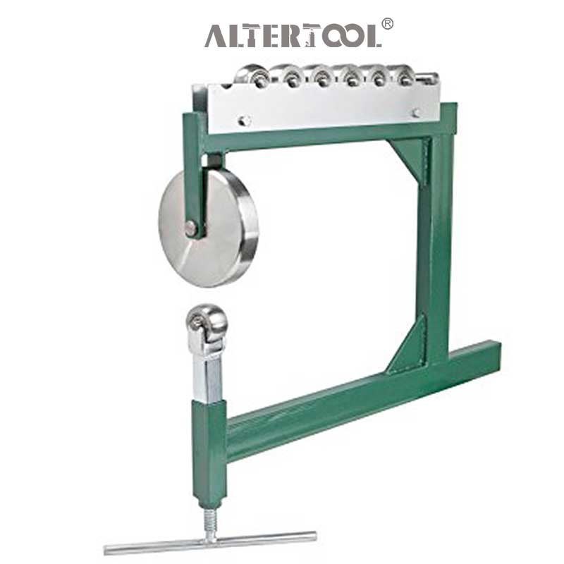 Hardened Steel Wheels 360mm Throat Depth Benchtop English Wheel 15"English Wheel Forming Machine for Shaping Super Thin Metal