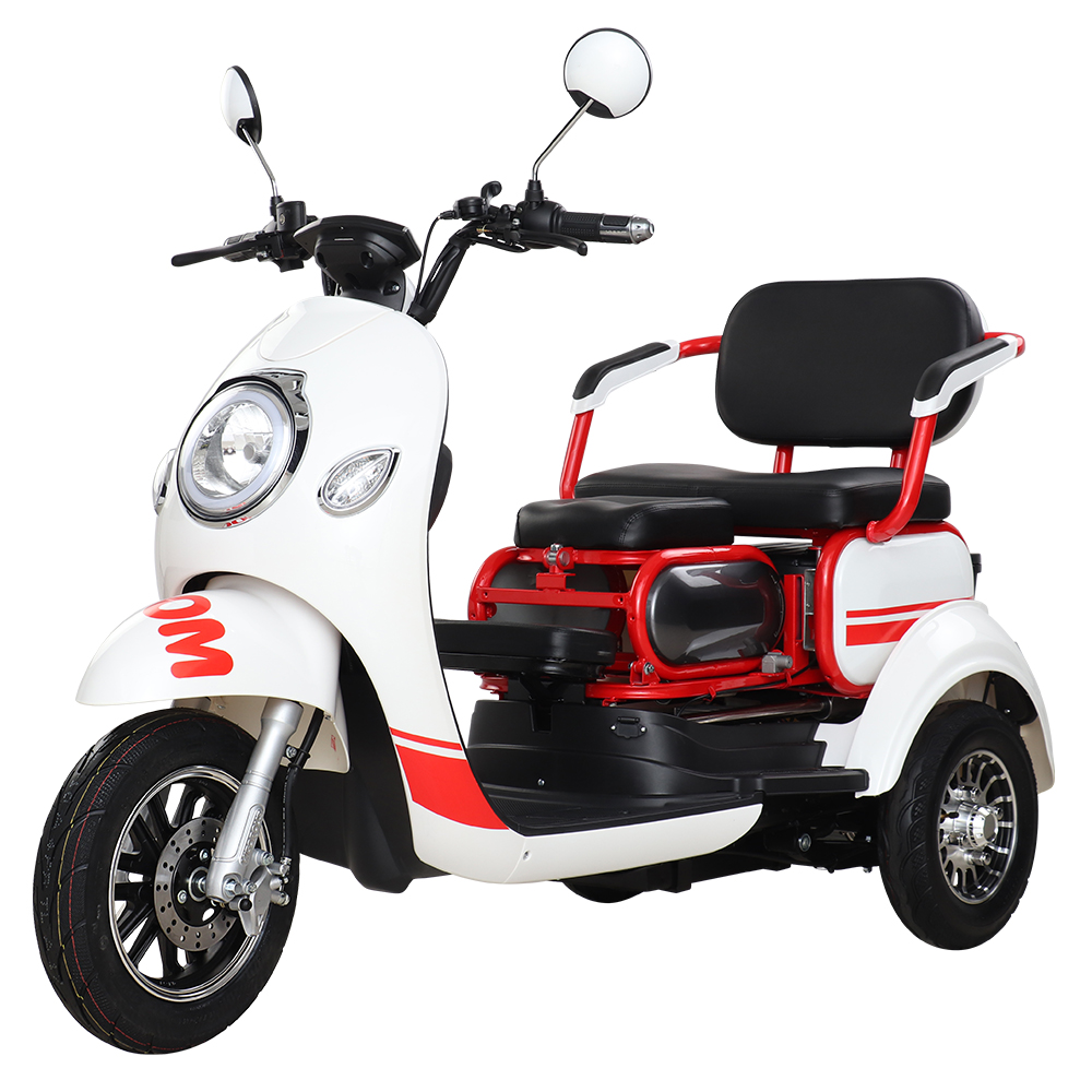 XW 60V 500W Electric Mobility Scooter Tricycle with Three Wheel From China for Elederly