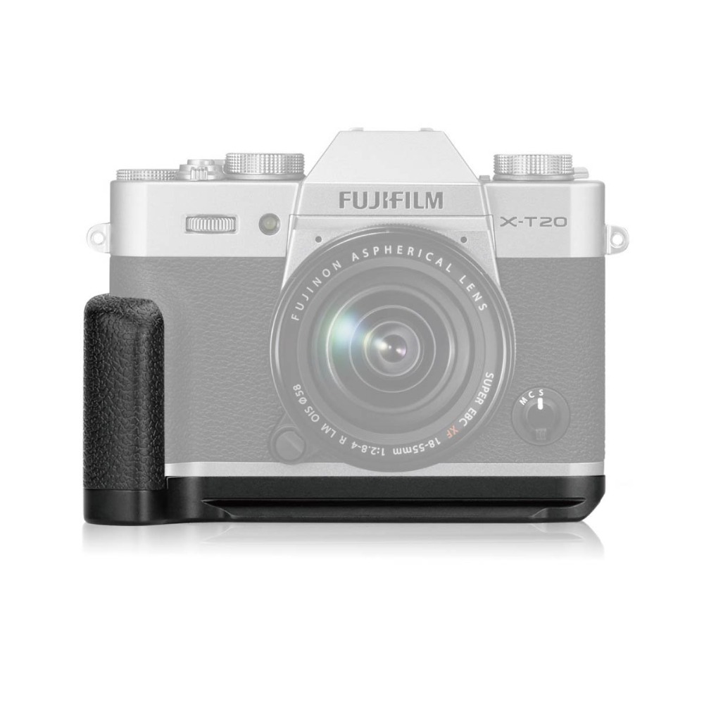 Meike MK-XT20G XT20 Aluminum Quick Release Plate L type metal Bracket Hand Grip Holder for fujifilm XT20 XT10 X-T20 X-T10